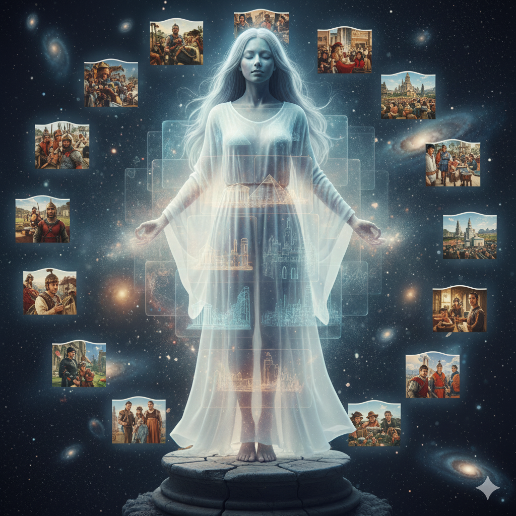 🌕 "بوابة الرحم الأزلي – شفاء الألم الأنثوي من الحيوات السابقة"